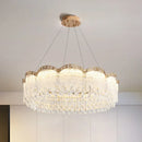 Ljojo Luxury Crystal Chandelier, French Dining Table Set, European Lamps