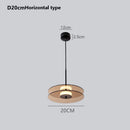 Nordic Glass Pendant Light for Bedroom Dining - Ljojo Home Decor Design