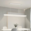 Ljojo Long Ring Pendant Lights for Modern Dining Room and Bar Counter