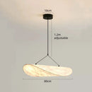 Handmade Silk LED Pendant Light for Dining Room | Elegant Hanging Lamp by Ljojo