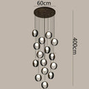 Ljojo LED Pendant Light for Modern Home Decor and Staircase Chandeliers