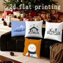Christmas Digital-Printed Pillow Covers for Home Decor by Ljojo