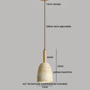 Ljojo LED Pendant Light Fixture Japanese Style Hanging Lamp for Home Decor.