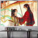 Heaven Officials Blessing Anime Tapestry Wall Hanging Aesthetic Room Decor - Ljojo