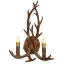 Medieval Wood Branch LED Pendant Chandelier - Stylish Hand-Knitted Design for Home Decor
