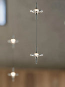 Ljojo Luxury LED Ceiling Chandelier for Home Decor