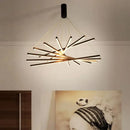 Ljojo Minimalist Duplex LED Chandelier for Living Room, Restaurant, Villa Hall