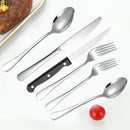 Ljojo 48-Piece Stainless Steel Tableware Set with Storage Box