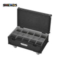 Ljojo™ Wireless Remote LED Par 6x18W Battery Lighting in Flight Case