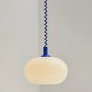 Ljojo Minimalist Glass Pendant Lamp for Living Room, Kitchen, Bedroom