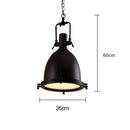 Industrial Retro LED Pendant Lamp Metal Chandelier for Stylish Indoor Lighting - Ljojo