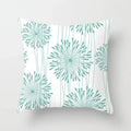 Ljojo Mint Green Geometric Print Lumbar Pillowcase