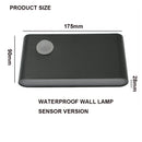 Ljojo 12W LED Sensor Wall Light, IP65 Waterproof Indoor Outdoor Up Down Lamp for Garden Porch Balcony