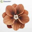 Japanese Retro LED Pendant Lights Coconut Leaf Shaped Chandeliers by Ljojo