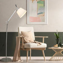 Adjustable LED Floor Lamp for Home Office Study, Ljojo Branded Simple Design