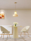 Ljojo Bauhaus Glass Pendant Lamp Ceiling Suspension for Kitchen Island Bedroom Dining Room