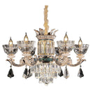 Ljojo Luxury European Villa Crystal Chandelier for Home Dining & Bedroom