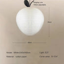 Japanese Wabi Sabi Radish Paper Pendant Lights Chandelier by Ljojo - Unique Dining Room Decor