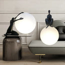 Italy Table Lamps Art Portrait Design Replica Sculpture Standing Floor Lamp Ball Bedroom Decoration by Ljojo