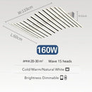 Modern Minimalist LED Pendant Light Fish Bone Chandelier by Ljojo for Home Decor & Living Room
