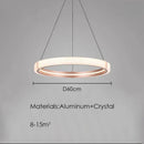 Ljojo Luxury Acrylic LED Pendant Chandelier for Home Decor