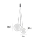 Nordic Glass Ball Pendant Lamp for Dining Room - Ljojo