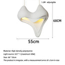 Ljojo Wabi Sabi Conch Pendant Light Modern Chandelier Home Decor Dining Bar Lighting