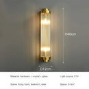 Ljojo LED Crystal Wall Lamps: Luxury Gold Wall Sconces for Home Art Decor & Bedside Lighting