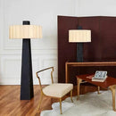 Nordic LED Floor Lamp Fabric Art Light for Home Decoration by Ljojo