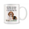 Every Meal & Every Bite Beagle Birthday Christmas Mugs | Ljojo White Ceramic 11 oz