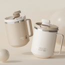Ljojo Double Wall Insulated Coffee Mug with Handle, 304 Stainless Steel, Large Capacity