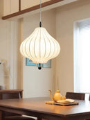 Ljojo Japanese Wabi-Sabi Silk Lantern Chandelier Medieval Retro Hanging Lamp