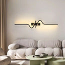 Ljojo LED Wall Lights 60/80/100cm Black Wall Sconce for Bathroom & Interior Lighting