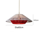 Ljojo Vintage Japanese Pendant Lamp Hemp Rope Chandelier Stylish Lighting Kitchen Living Roomudosundo