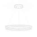 Nordic Ring Led Chandelier for Staircase Living Room - Minimalist Ljojo Glow Lamp