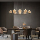 Crystal Pendant Light for Luxury Living Room - Dandelion Design | Ljojo