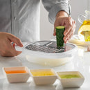 Ljojo 3-in-1 Vegetable Chopper Slicer Cheese Grater Fruit Cutter Kitchen Accessories
