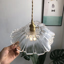 Nordic Purple Glass LED Pendant Lights - Elegant Chandelier for Kitchen & Dining Room by Ljojo