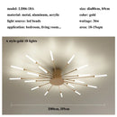 LED Crystal Chandelier Modern Creative Ceiling Lamp for Living Room by Ljojo