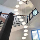 Ljojo LED Pendant Light Chandeliers for Living Room Staircase Indoor Lighting
