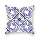 Geometric Mandala Flower Print Pillowcase for Home Decor by Ljojo