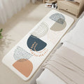 Ljojo Minimalist Bedroom Lamb Wool Floor Mat