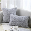 Ljojo Luxury Fluffy Fur Pillow Cover Modern Home Decorative Cushions