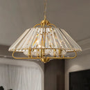 Luxury Crystal Pendant Light: Modern Restaurant Chandelier by Ljojo