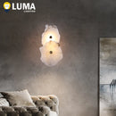 Modern Luxury Spanish Marble Alabaster Wall Sconce by Ljojo for Bedroom Livingroom Staircase