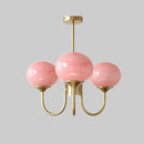 Glass Chandelier Pendant Light for Living Room Dining Room by Ljojo