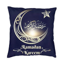 Eid Mubarak Ramadan Pillow Cases for Islamic Home Decor by Ljojo