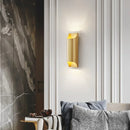 Ljojo Minimalist Copper Wall Lamps for Bedroom and Living Room Lighting