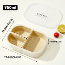 Ljojo 3-Grid Refrigerator Food Storage Box for Kitchen Fresh-keeping