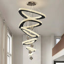 Ljojo Luxury Crystal Chandelier | Elegant Dining Room Pendant Lamp Modern Home Decor Lighting